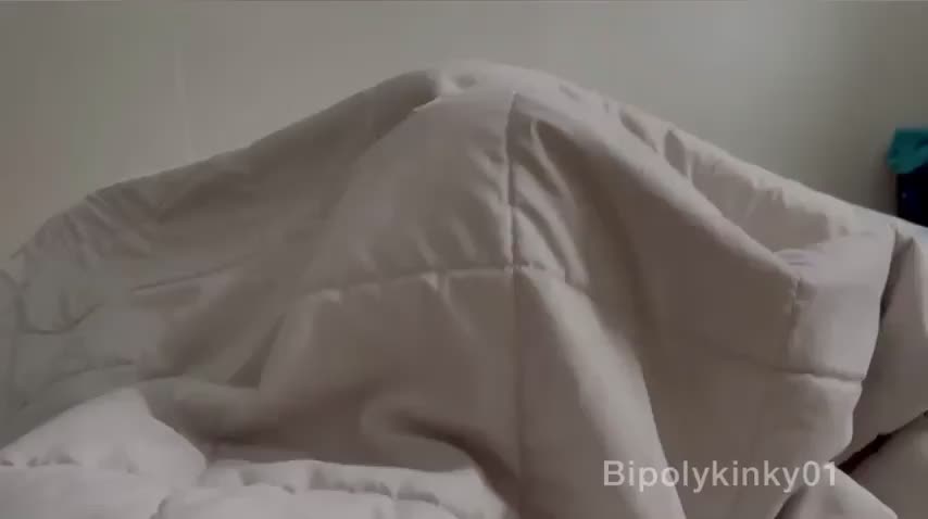 A pleasant surprise under the covers! : video clip