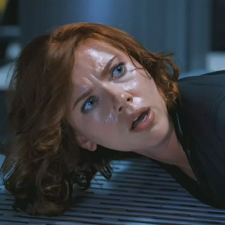 Black Widow (Scarlett Johansson) in anal peril once again : video clip