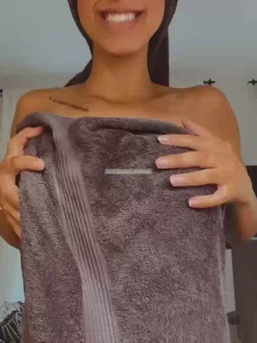 Busty petite in fishnet! : video clip