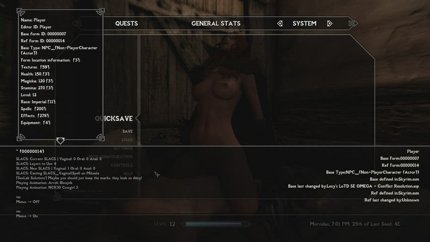 Blooper - Uthgerd the Attention Whore (CatDadEh) [Skyrim] : video clip