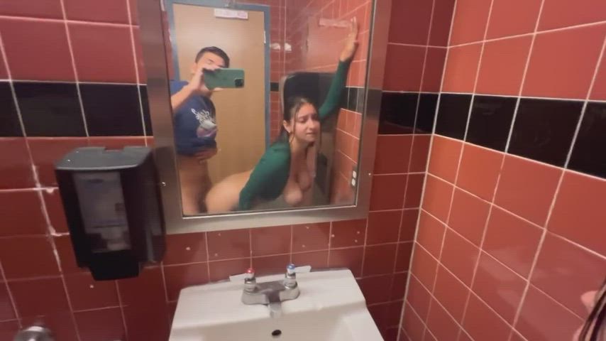 fucking in a safeway bathroom : video clip