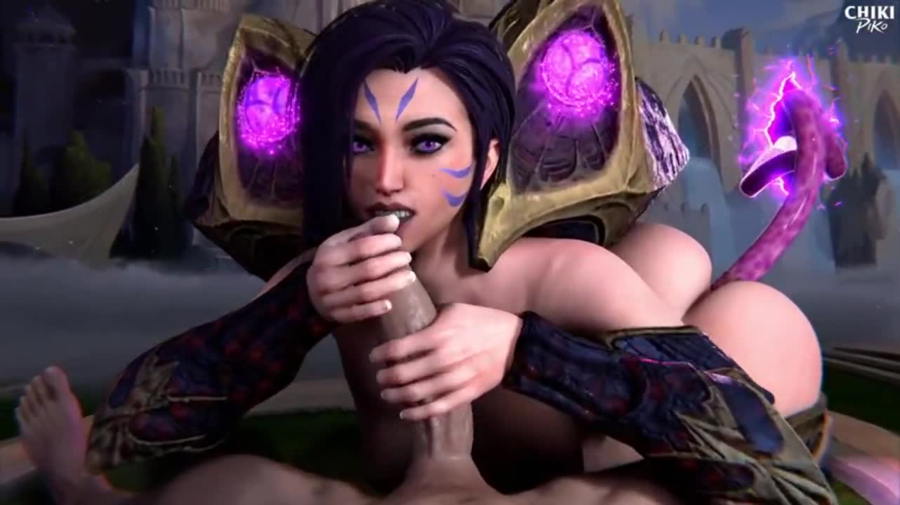 Kaisa handjob (Chikipiko)[League of Legends] : video clip