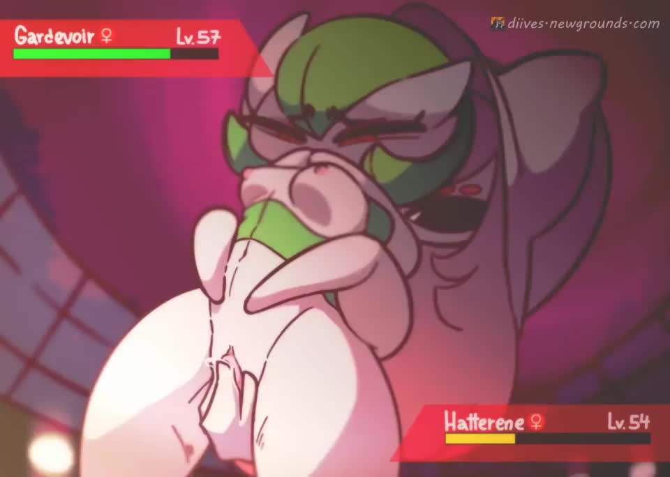 Gardevoir Having Some Fun With Hatterene (Diives) [Pokemon] : video clip