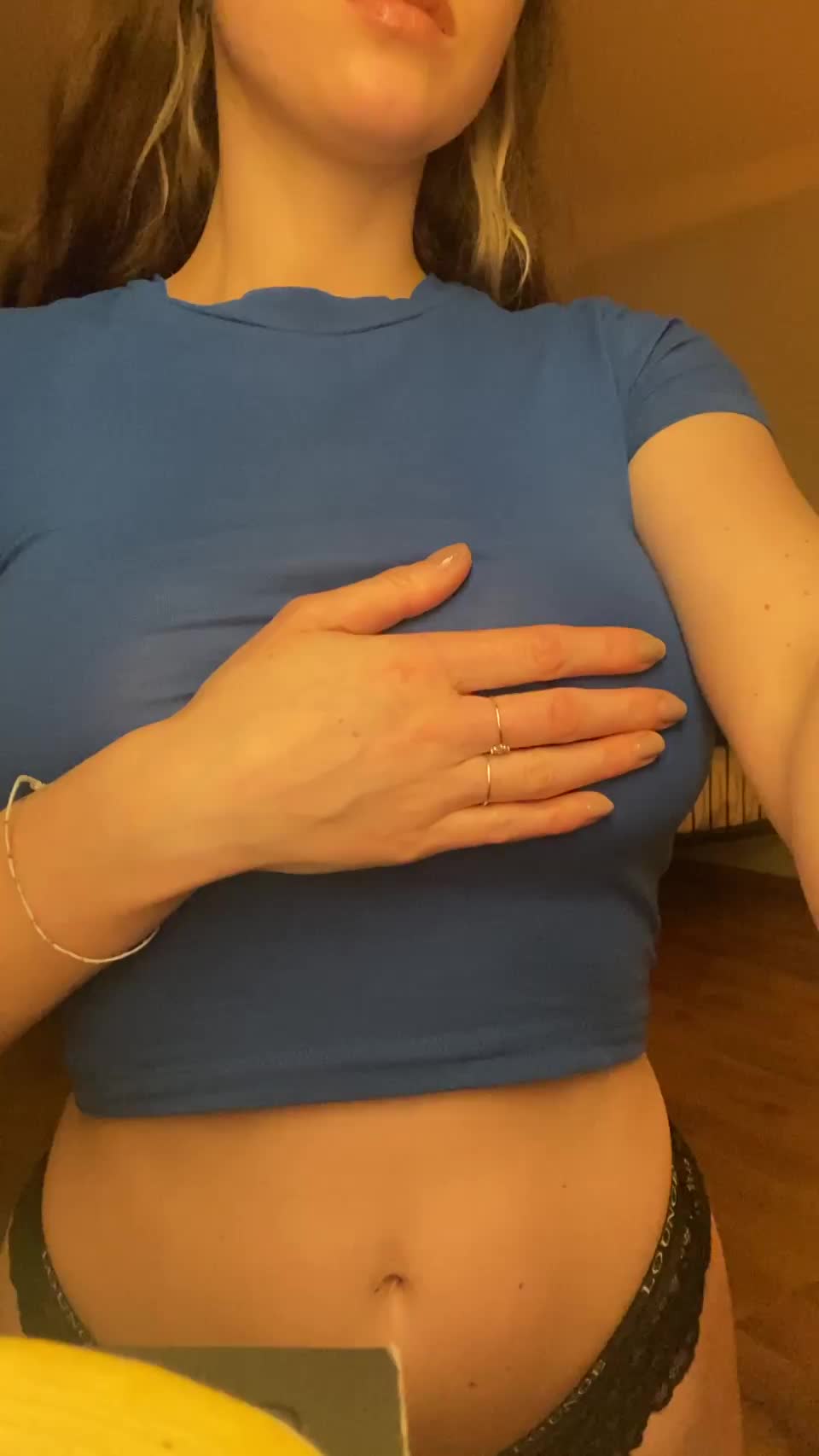 Everyone was staring at me today! I wonder why... : video clip