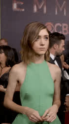 Wishing I could see the outline of my cock through Natalia Dyer's tight belly as I’m penetrating her. : video clip
