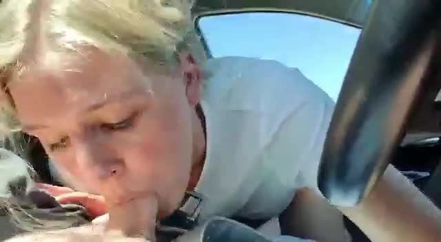 Had a craving for cum so I made him pull over : video clip