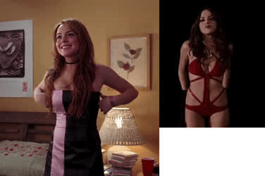 Elizabeth Gillies or Lindsay Lohan? : video clip