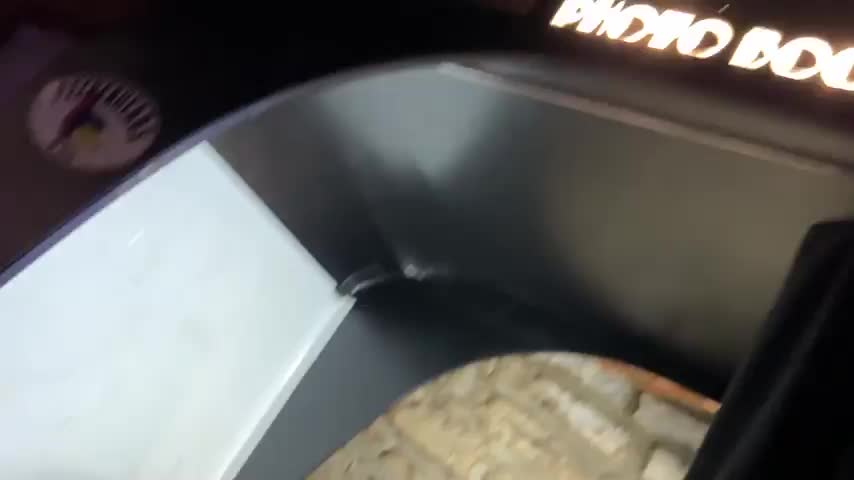 Our first kiss went a little like this : video clip