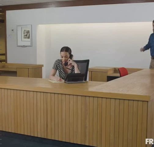 Relying on receptionist for anything : video clip