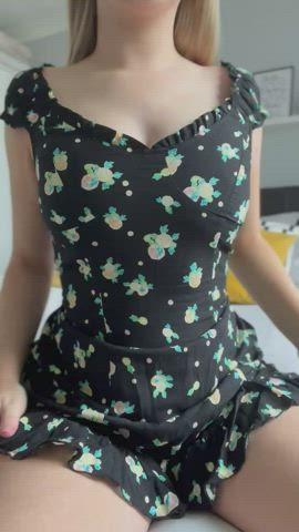 Showing off my new dress : video clip