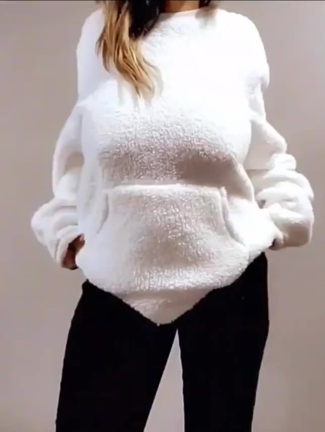 Hope you're into what's underneath the sweater 😆 : video clip