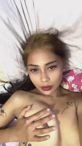 Asian Boobs is on the menu tonight : video clip