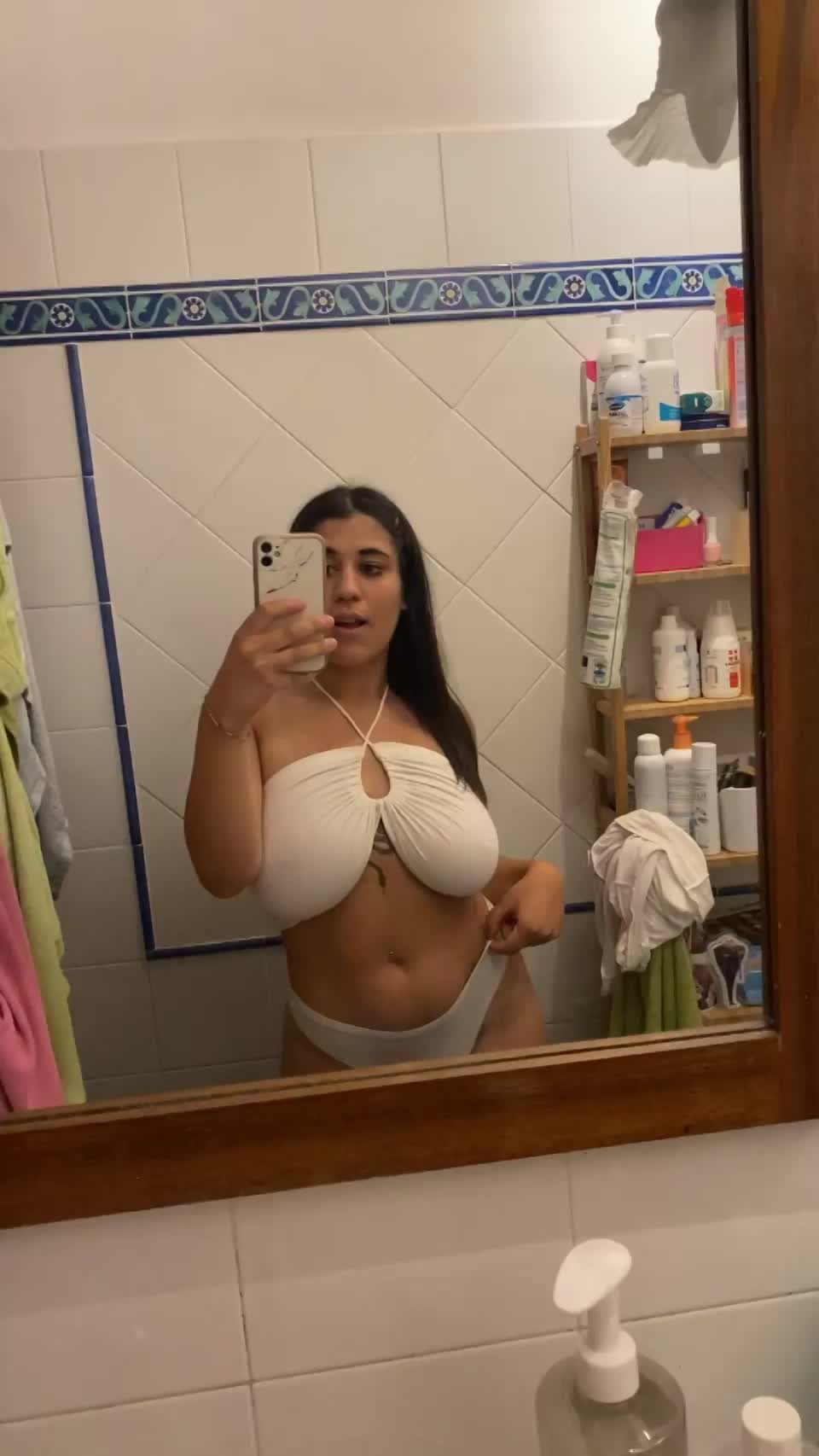 Do you prefer my front or back? 🥺 : video clip
