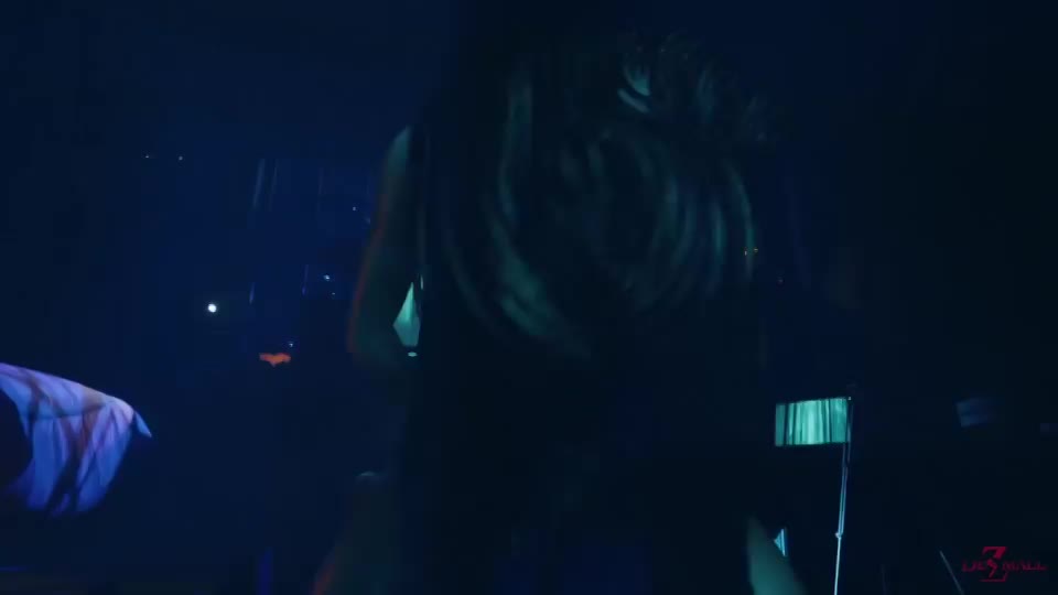 Sadako terrorizes in an extreme cowgirl position (Dezmall) [The Ring] : video clip