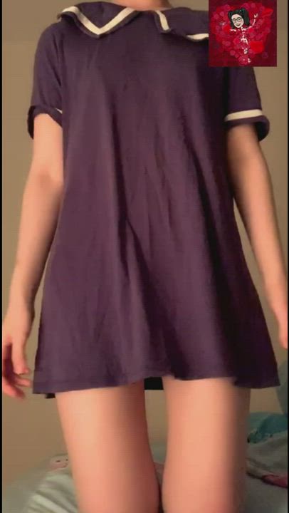 [18f] What would you do to a light-skinned Japanese college student like me? : video clip