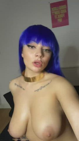 I'm Francie and I want you suck on my tits till I beg you to stop : video clip