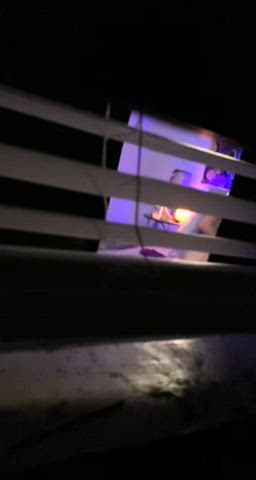 I got to sit outside my window and watch my wife cheat on me with a bbc … I loved every second! : video clip