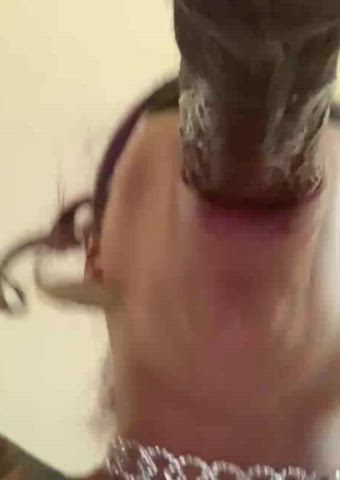 No handed sloppy bj : video clip