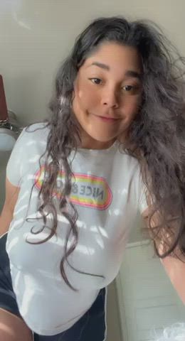 My natural Venezuelan boobs : video clip