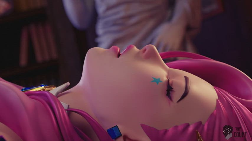 Seraphine gets face-fucked (TheCount) [League of Legends] : video clip