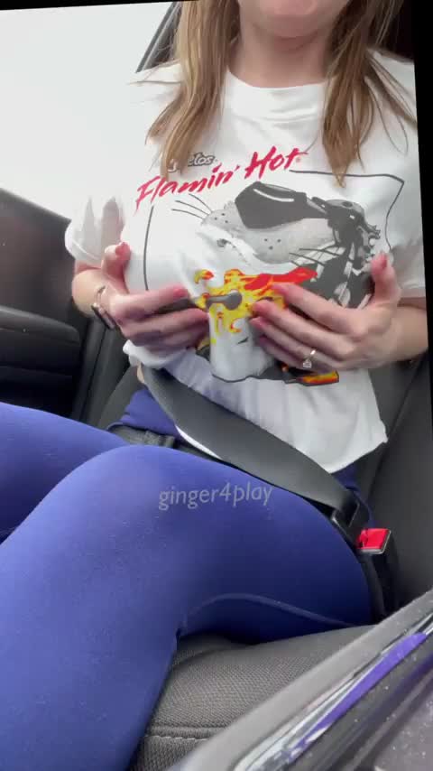 The trucker didn't mind [GIF] : video clip