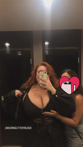 [OC] two goon girls having fun in public : video clip