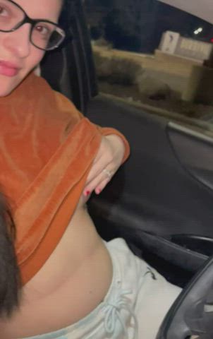 sometimes I get shy flashing in public but I do it for the hotties that follow me online 💕 [f] [oc] : video clip