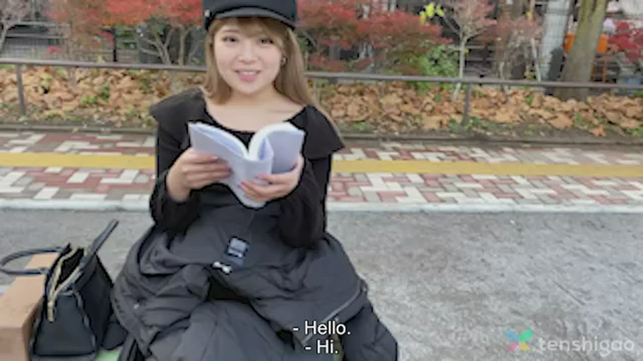 Keiko Adach with her tiny tits fucks us in ourTokyo Love Hotel : video clip