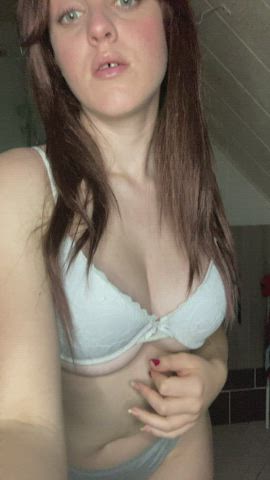 Would you take me out to lunch and finger my pussy under the table? : video clip