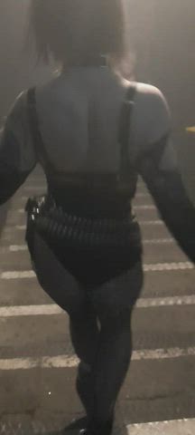 Would you follow thick goth lady to the dungeon? 😈 : video clip