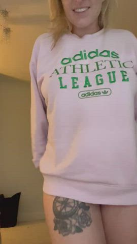 Hope you like my natural tits : video clip