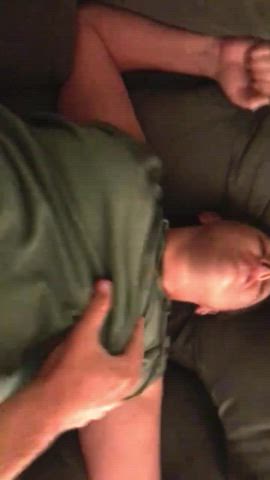 Couch sex with the wife : video clip