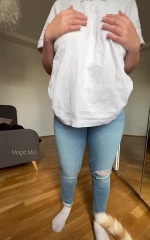 If you were my boyfriend I would let you suck on them anytime you want : video clip