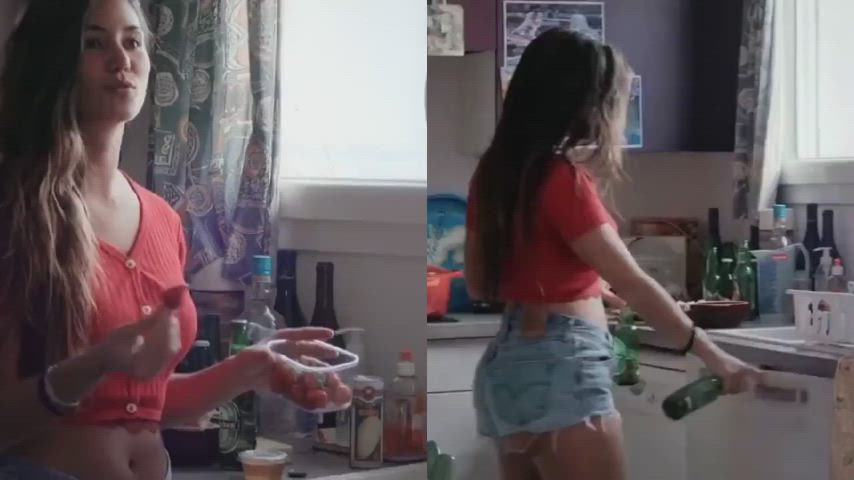 French Actress Ophelie Bau is THICC : video clip