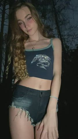 Could a girl like me convince you to give me a creampie? : video clip