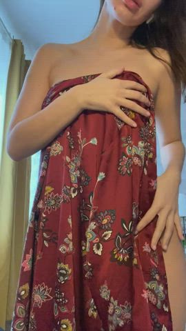did someone order a small girl in sexy robe? : video clip