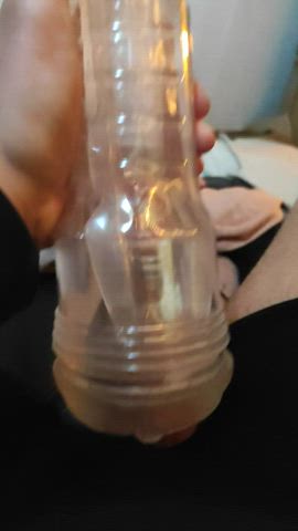 (t)his dick is wasted on plastic pussy 💀💦✨ : video clip