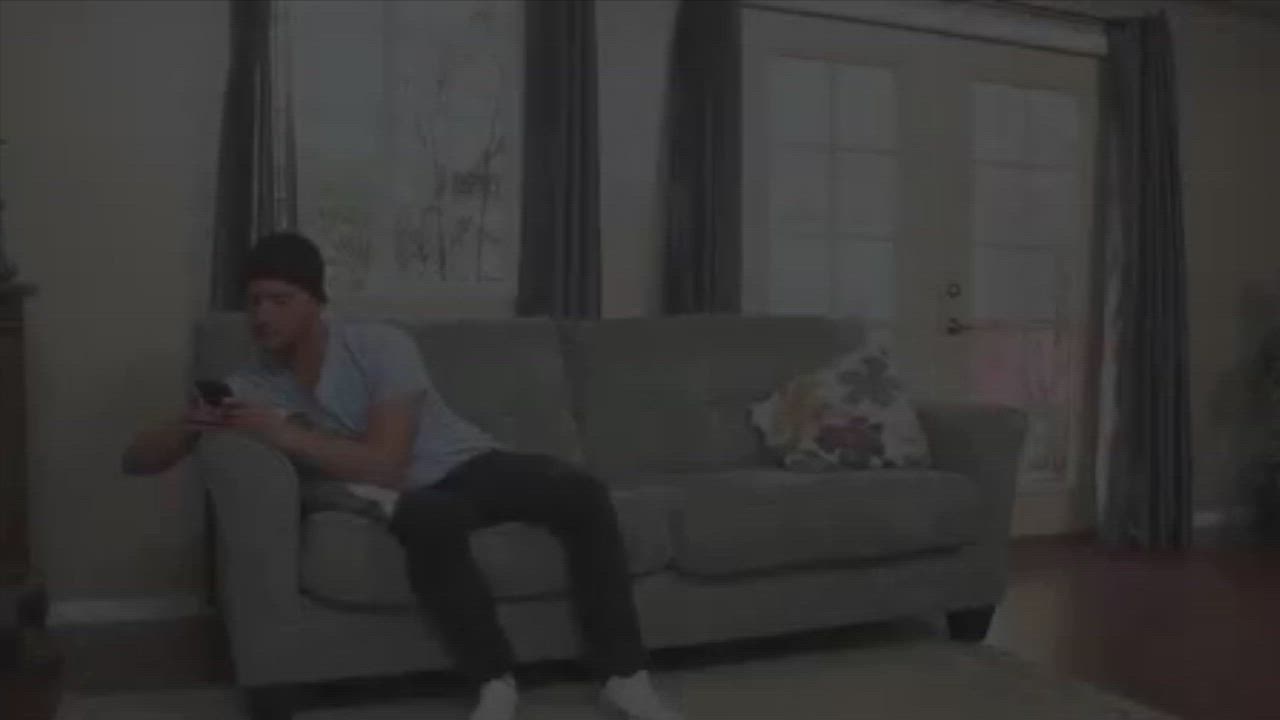 Giving mom a massage : video clip