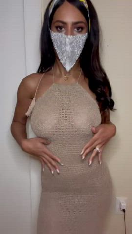 I hope you like my juicy boobs! : video clip