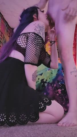 She basically begged me to suck her clit 😏 : video clip