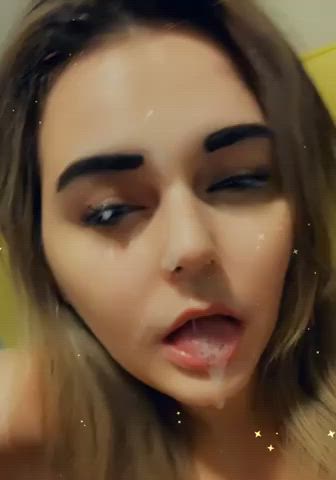 Favourite place for a guy to cum : video clip