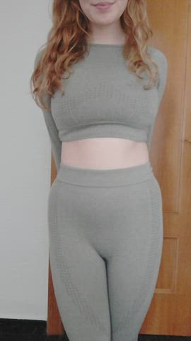 I hear you like natural tits on natural redheads... : video clip
