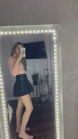 You never know what a girl is hiding under her skirt? : video clip