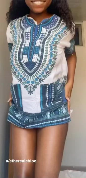 Can I be your first petite ebony fuckdoll? : video clip