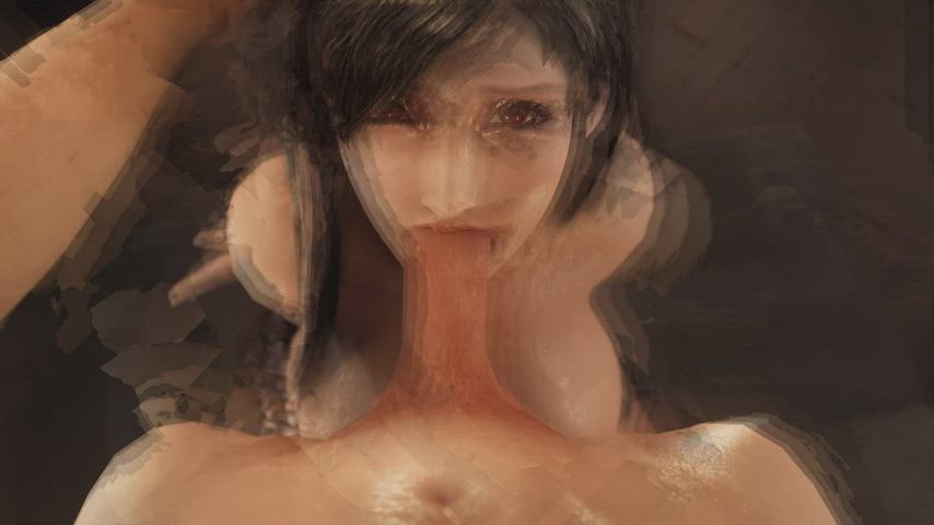 Tifa Lockhart Facefucked (Nagoonimation) [FF7R] : video clip
