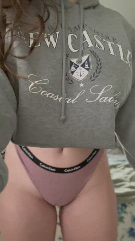 My tits are big, bouncy, AND perky. Is there something more you'd want from natural boobs? : video clip