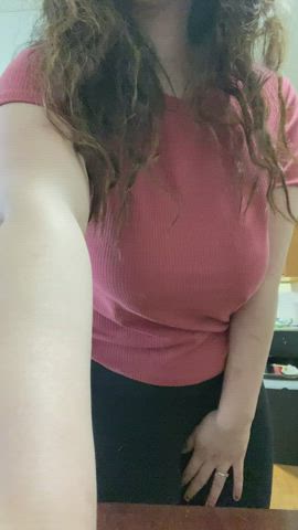 My tits are so big that the titty drop ripped my shirt! : video clip