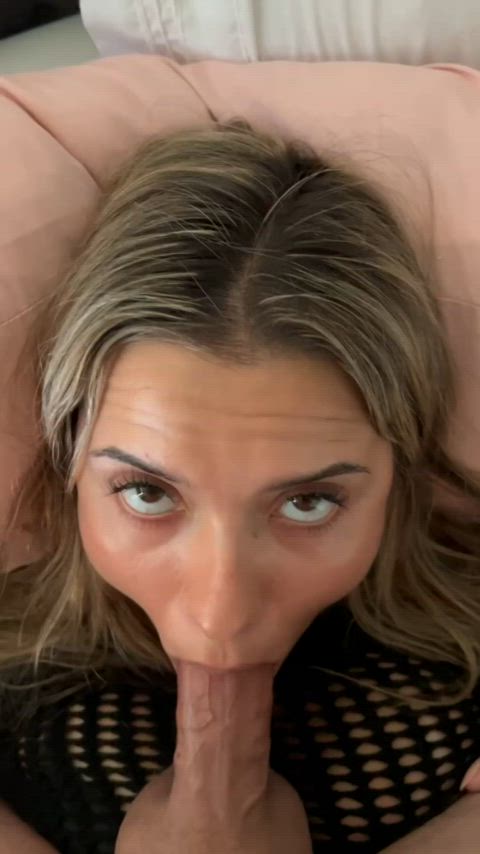 Blowjob Cock Cum Cumshot Cute Facial NSFW POV Porn GIF by madiitay : video clip