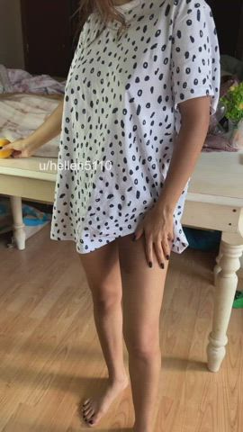 My pajama looks better when I'm not wearing it : video clip
