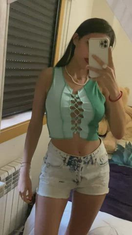 My tits are bored, would you play with them, please? 🥰 : video clip